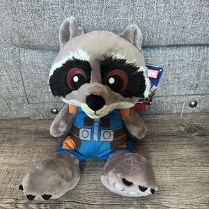 Disney 15” Rocket Raccoon Guardians of the Galaxy Plush New